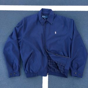 Polo Ralph Lauren Blue plaid Bomber